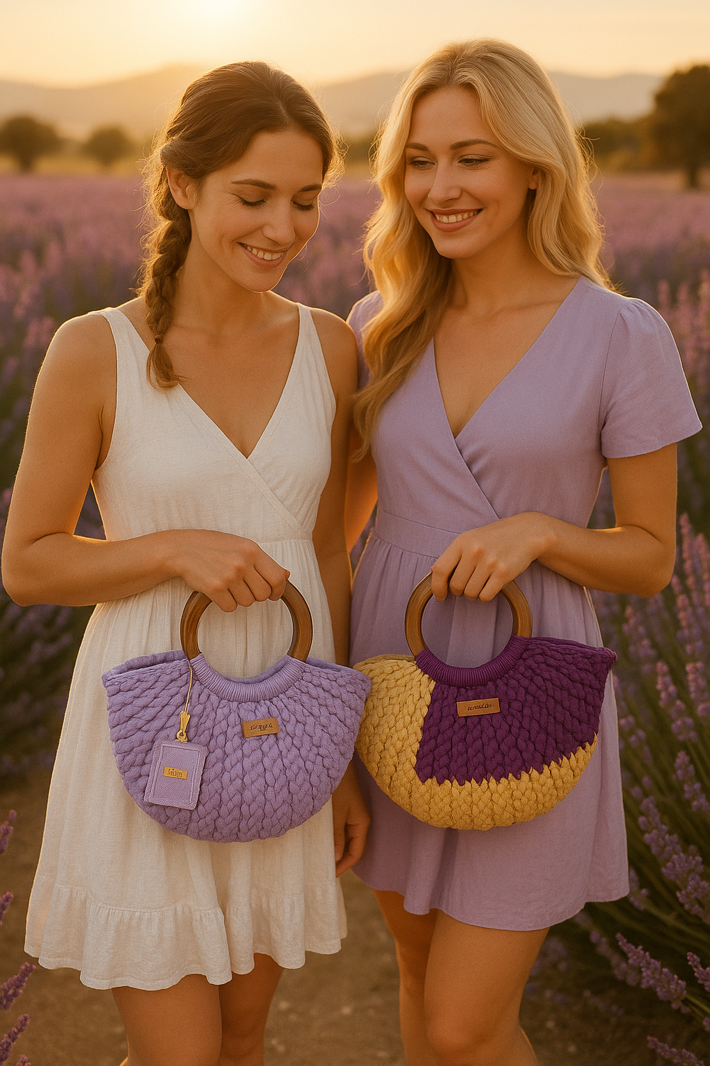 Lavanda Chiara – Hand-Crocheted Bag by NUBEA