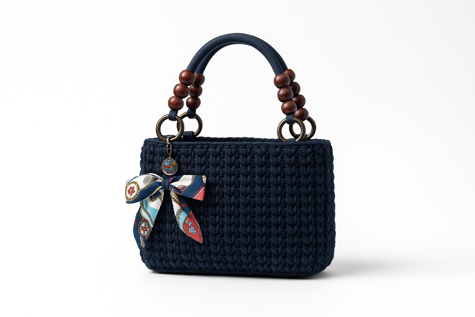 Notte Azzurra - Hand-Crocheted Bag by NUBEA